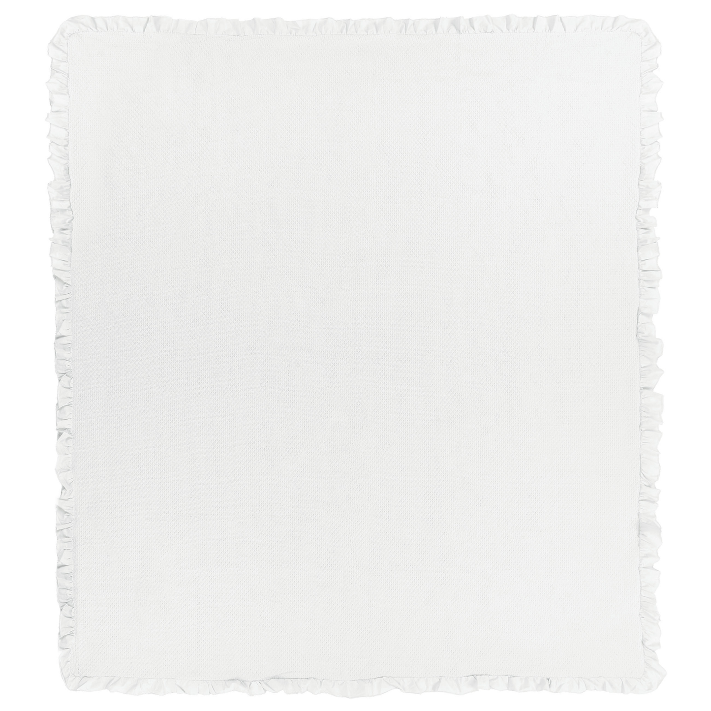 Tagesdecke HATTON Baumwolle 200 x 220 cm Cremeweiss