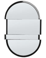 Wandspiegel MICHERY 60 cm 90 cm Schwarz