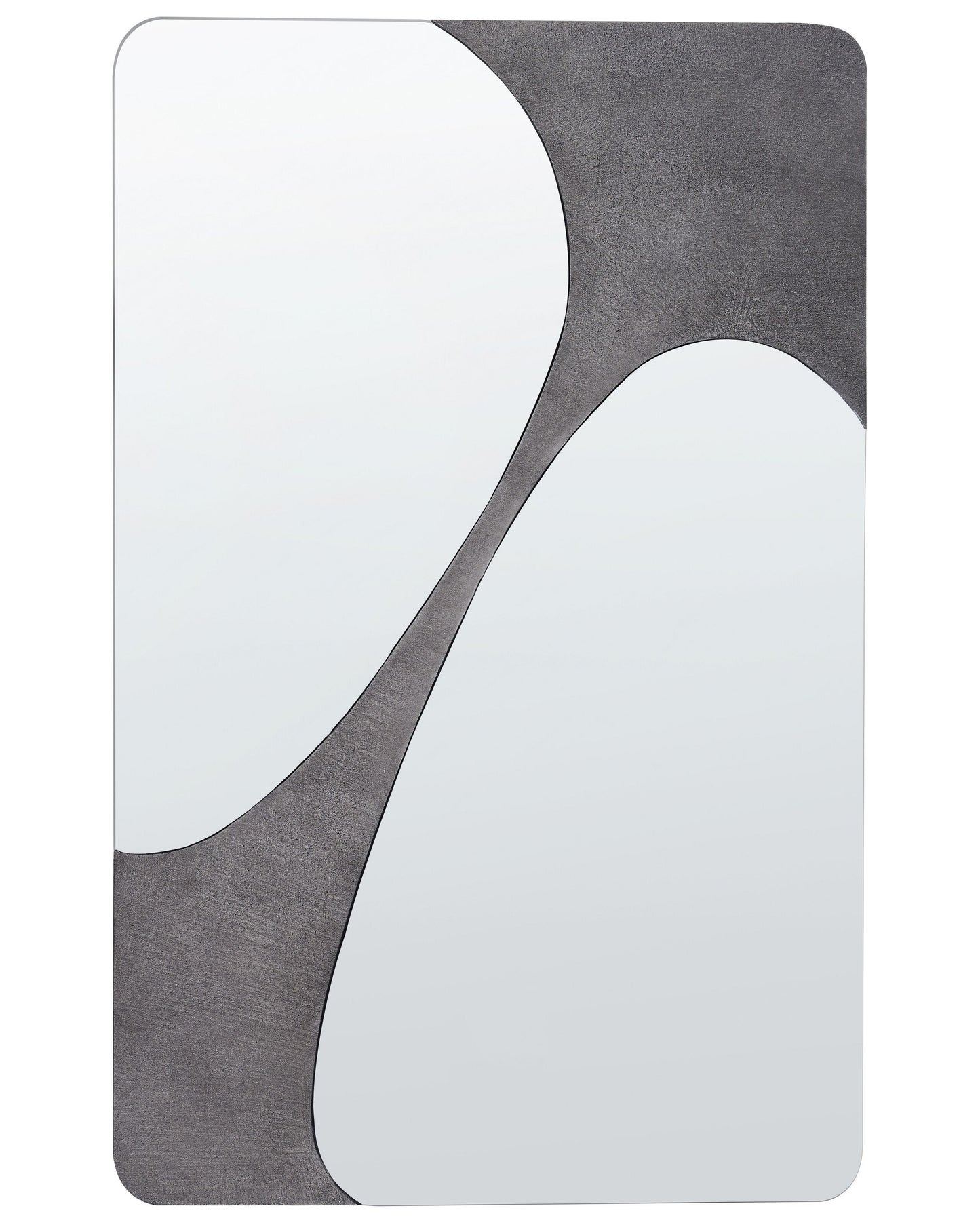 Wandspiegel ORMES 70 cm 110 cm Grau