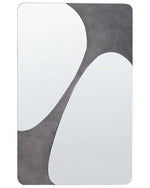 Wandspiegel ORMES 70 cm 110 cm Grau