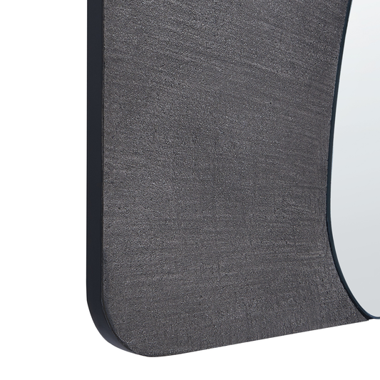 Wandspiegel ORMES 70 cm 110 cm Grau