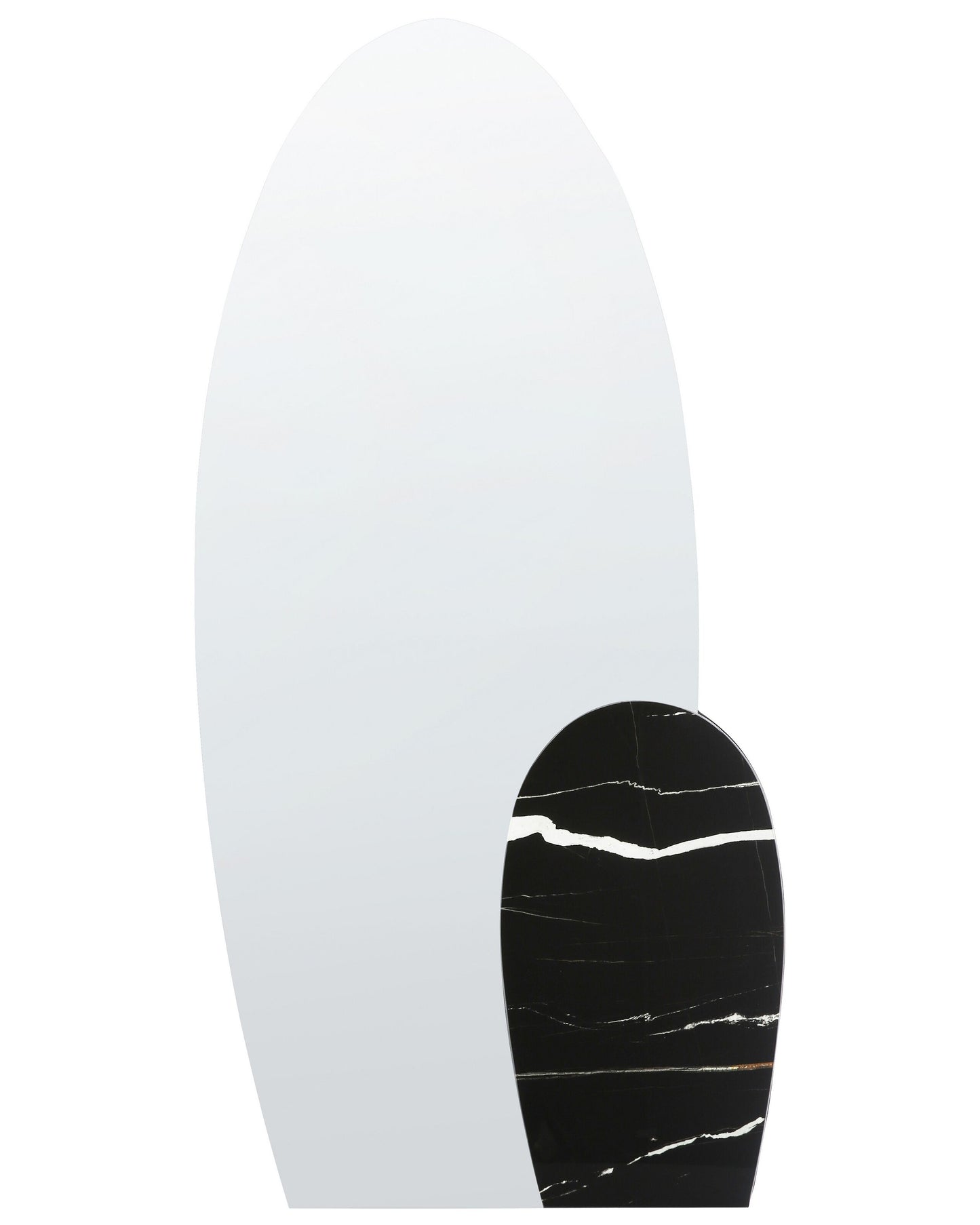 Wandspiegel VIERZON 58 cm 120 cm Schwarz