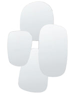 Wandspiegel VOUZON 80 cm 120 cm Silber
