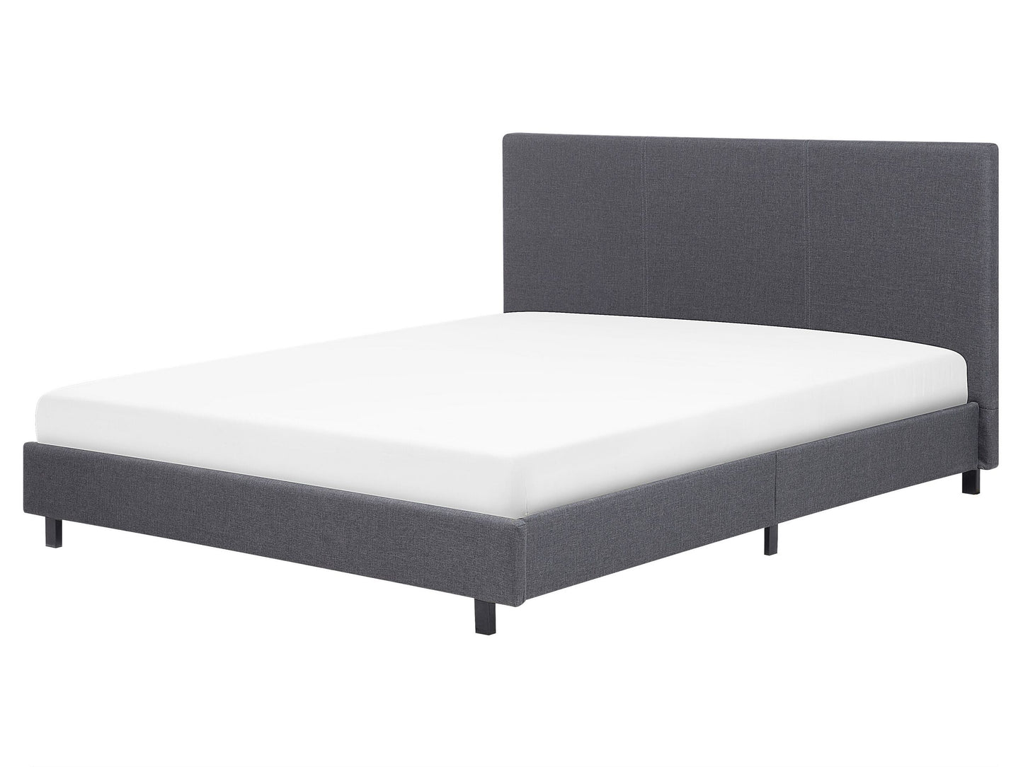 Wasserbett Stoff ALBI 160 x 200 cm Grau