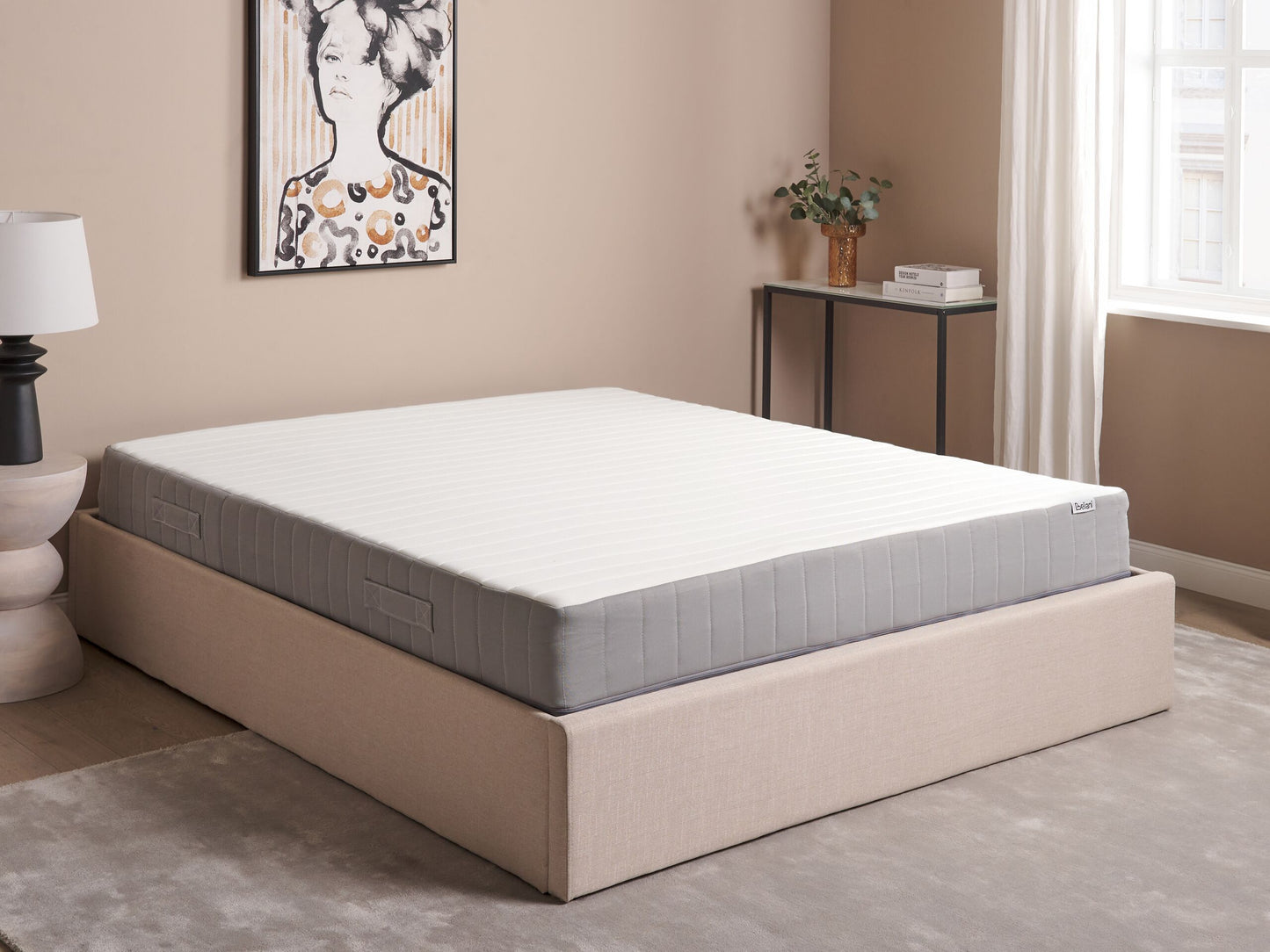 Memoryschaum-Taschenfederkernmatratze CUSHY hart 160 x 200 cm