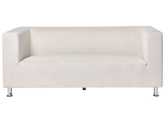 3-Sitzer Sofa Stoff cremeweiss FLORO