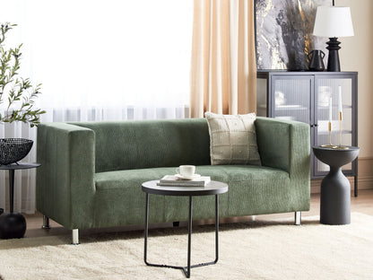 3-Sitzer Sofa Stoff grün FLORO