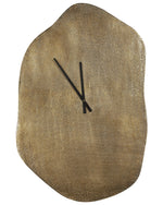 Wanduhr GANGES Aluminium Messing
