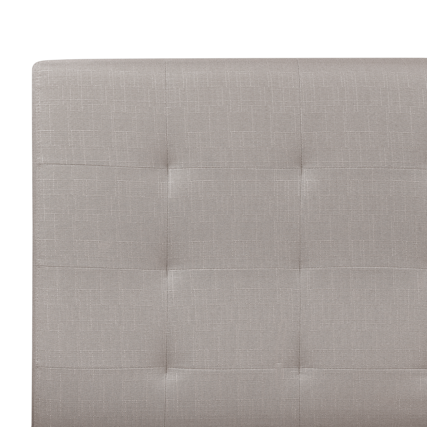 Wasserbett Stoff LA ROCHELLE 140 x 200 cm Hellgrau