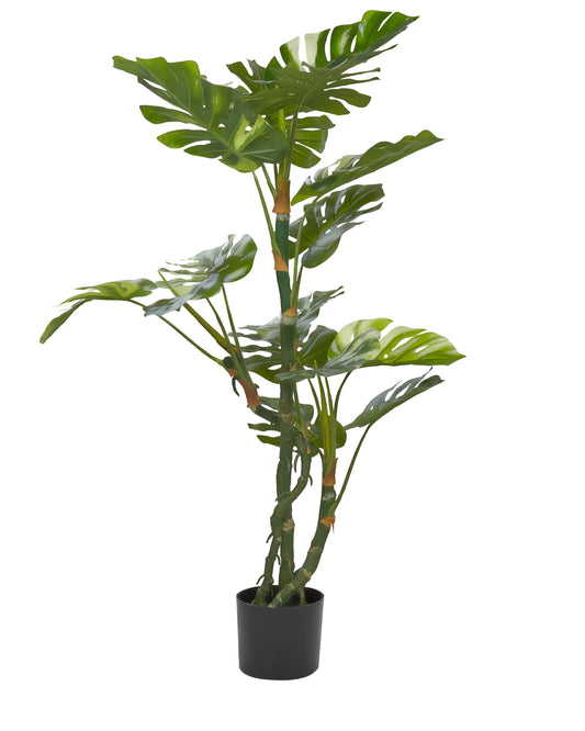 Kunstpflanze im Blumentopf 135 cm MONSTERA PLANT