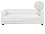 3-Sitzer Sofa Bouclé cremeweiss HOFN