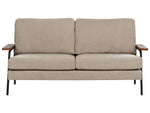 3-Sitzer Sofa Stoff taupe AKRANES