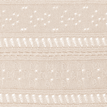 Tagesdecke DAULET Baumwolle 150 x 200 cm Hellbeige