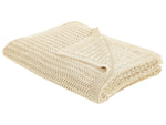 Tagesdecke ILEN Baumwolle 150 x 200 cm Beige
