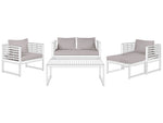 Outdoor Kissenbezug Set BERMUDA Grau