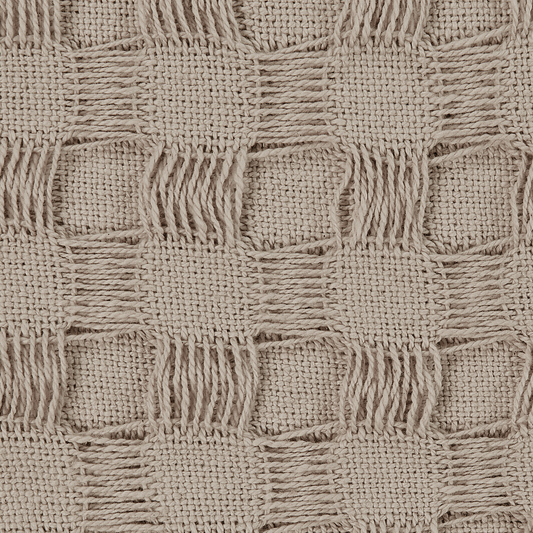 Tagesdecke BERE Baumwolle 200 x 220 cm Taupe