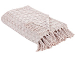 Tagesdecke BERE Baumwolle 150 x 200 cm Pastellrosa