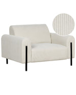 Sessel ASKIM Cord Cremeweiss