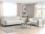 4-Sitzer Sofa Set Cord cremeweiss ASKIM