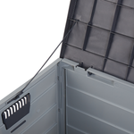 Aufbewahrungsbox LOCARNO 112 cm 50 cm Grau