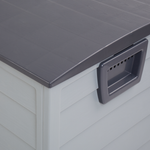 Aufbewahrungsbox LOCARNO 112 cm 50 cm Grau