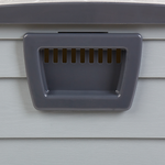 Aufbewahrungsbox LOCARNO 112 cm 50 cm Grau