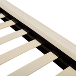 Bett mit Lattenrost Samtstoff SENLIS 160 x 200 cm Beige