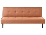 3-Sitzer Schlafsofa goldbraun / schwarz VISBY
