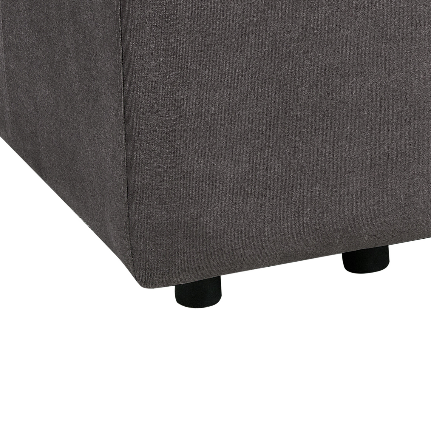 2-Sitzer Sofa Samtstoff dunkelgrau FALSTERBO