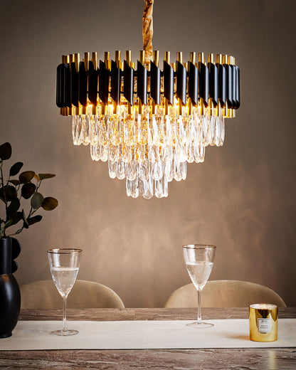 Kronleuchter ABELLAS Metall Gold