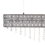 Kronleuchter BELELLE Kristall Silber