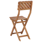 Bistro Set klappbar ARDORE Holz Braun