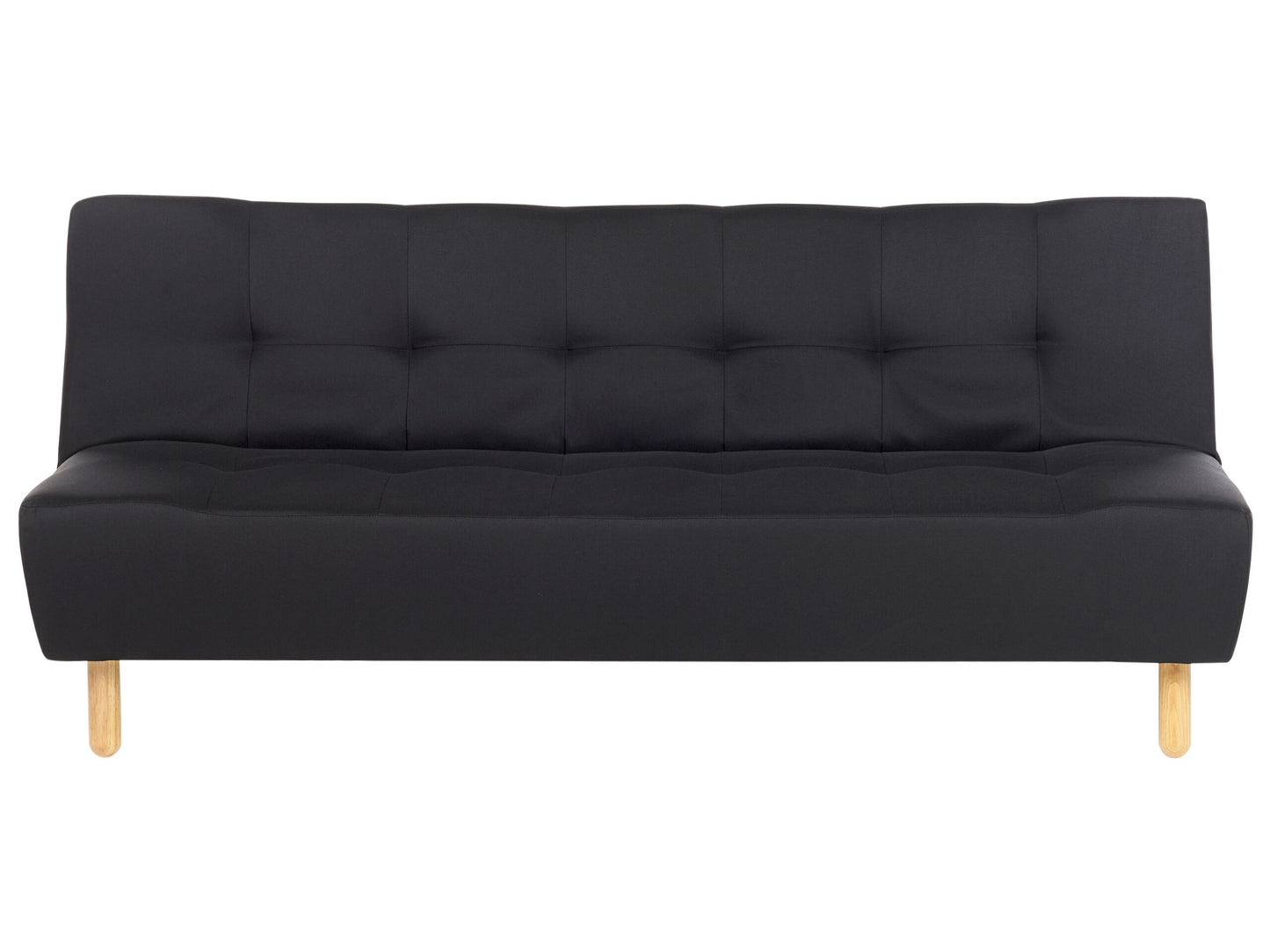 3-Sitzer Schlafsofa schwarz ALSTEN