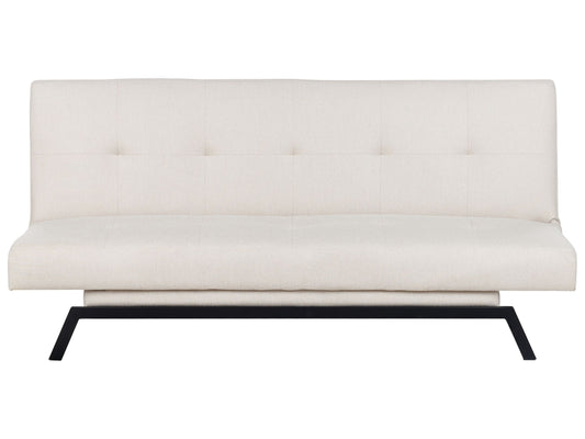 3-Sitzer Schlafsofa cremeweiss LEEDS