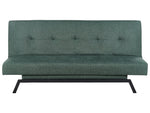 3-Sitzer Schlafsofa grün LEEDS