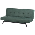 3-Sitzer Schlafsofa grün LEEDS