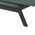 3-Sitzer Schlafsofa grün LEEDS