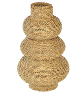 Dekovase MARANG Seegras 41 cm Naturfarben