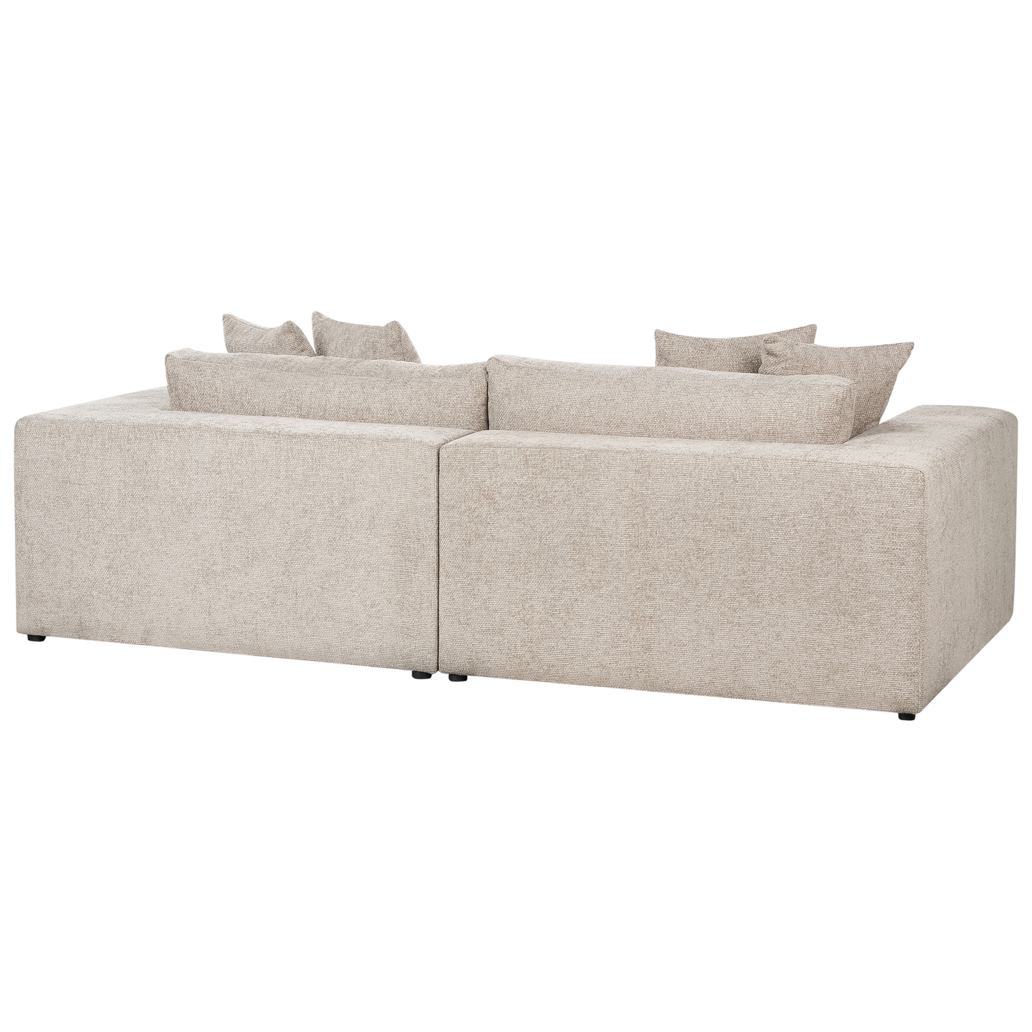 3-Sitzer Sofa taupe mit Kissen GLORVIKA II