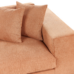 3-Sitzer Sofa orange mit Kissen GLORVIKA