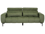 3-Sitzer Sofa grün VEGAMO