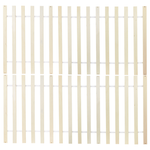 Bett mit Lattenrost Kiefernholz OLIVET 180 x 200 cm Weiss
