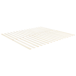 Bett mit Lattenrost Kiefernholz ROYAN 160 x 200 cm Hellbraun
