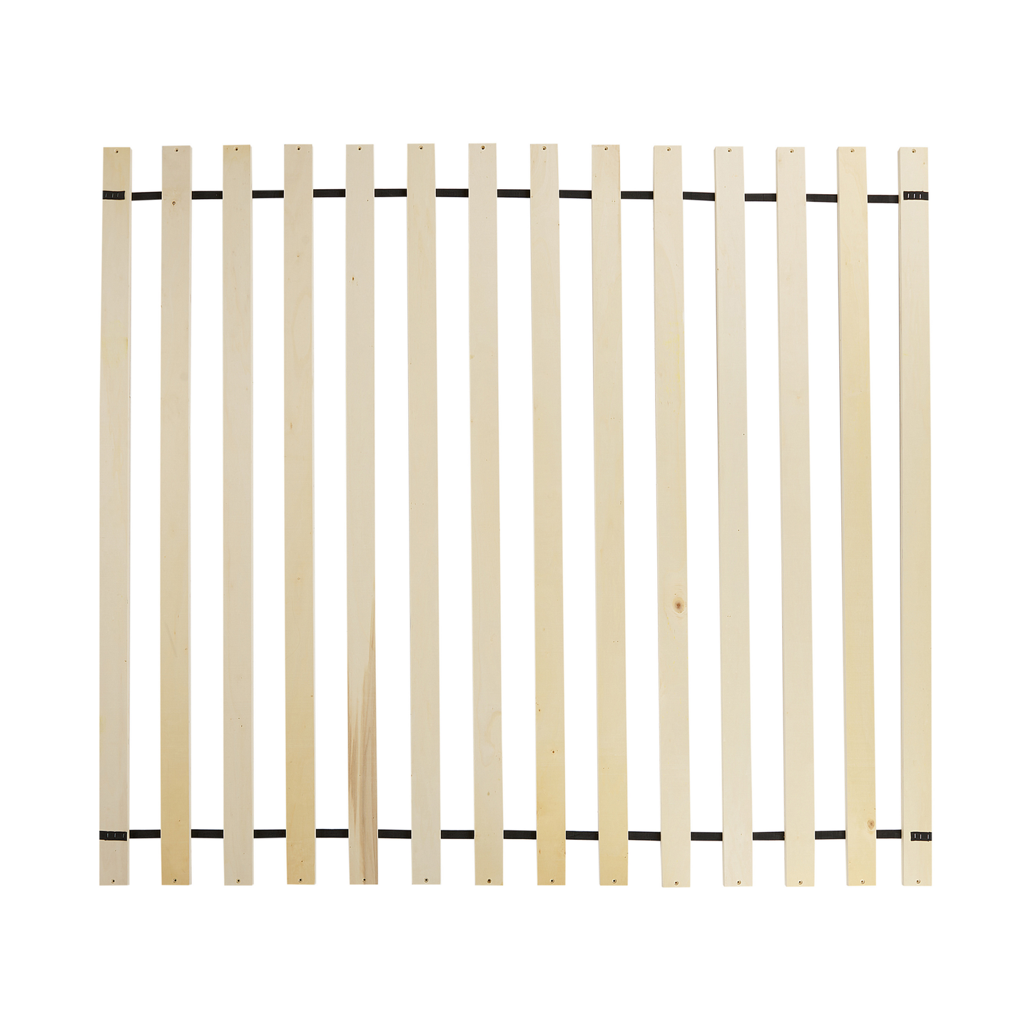 Bett mit Lattenrost Cord VINAY 160 x 200 cm Hellbeige