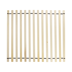 Bett mit Lattenrost Cord VINAY 160 x 200 cm Hellbeige