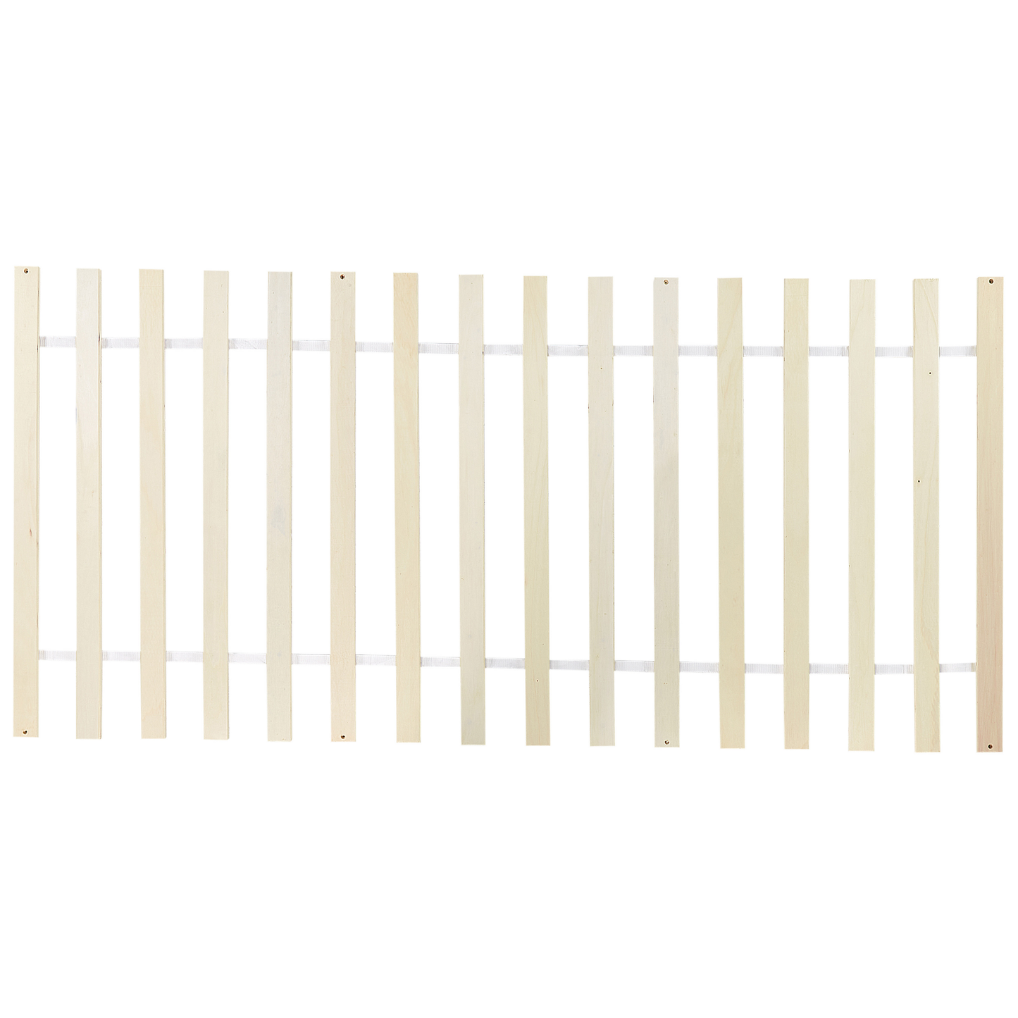 Bett mit Lattenrost Kiefernholz ROYAN 90 x 200 cm Weiss