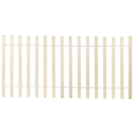 Bett mit Lattenrost Kiefernholz ROYAN 90 x 200 cm Weiss