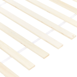 Bett mit Lattenrost Kiefernholz ROYAN 90 x 200 cm Weiss