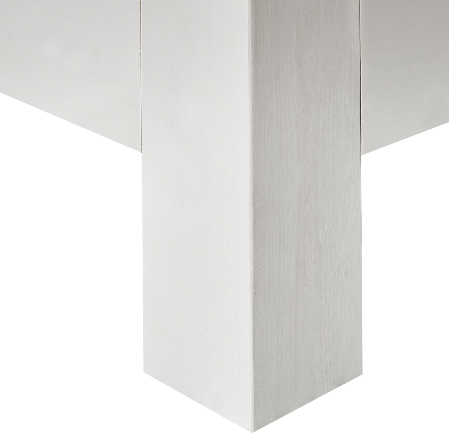 Bett mit Lattenrost Kiefernholz ROYAN 90 x 200 cm Weiss