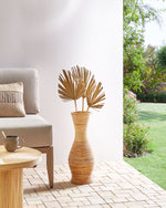 Dekovase TRINISA Rattan 50 cm Naturfarben